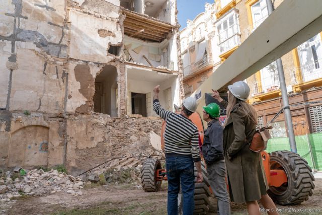 Cultura da el visto bueno a la demolición interior del edificio de la calle Cuatro Santos
