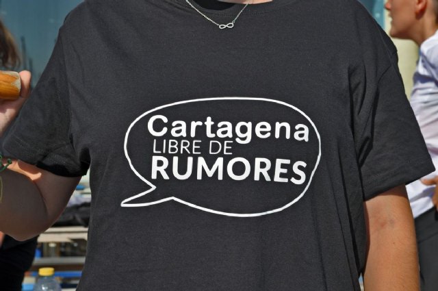 'Cartagena Libre de Rumores' se manifiesta en el Día de la Paz