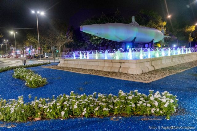 Cartagena se ilumina de verde este domingo por el Día Internacional de la Miastenia