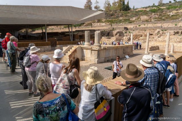 Cartagena Puerto de Culturas recibe más de 4.000 visitas en agosto gracias a la oficina turística de Alfonso XII