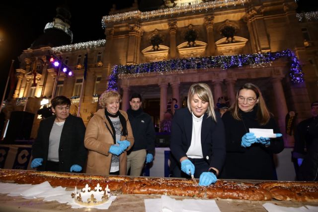 Roscón de Reyes gratis este sábado en el Cénit y la plaza del Ayuntamiento de Cartagena