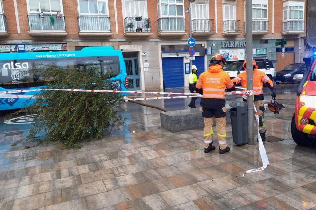 Cartagena registró 100 litros de lluvia por metro cuadrado que originaron 46 incidencias y 17 servicios de bomberos, ninguno de gravedad