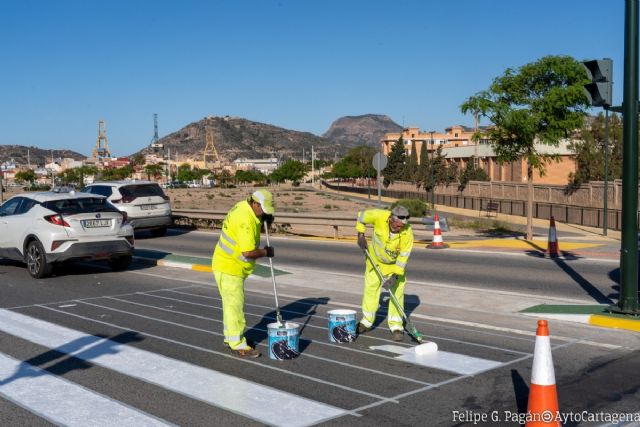 Mañana lunes se pone en funcionamiento el paso peatonal con semáforo que conecta el barrio de Santa Lucía con el hospital