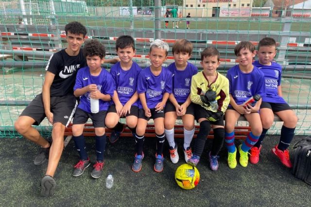 A.D. Vaguada, E.F. Santa Ana y Nueva Cartagena F.C. líderes en prebenjamines 'A' de la Liga de Fútbol Base