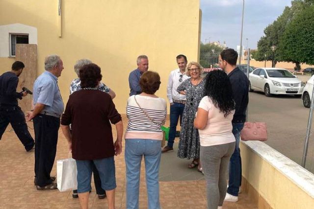 Comienzan las obras de la primera fase de ampliación del local de mayores de El Albujón