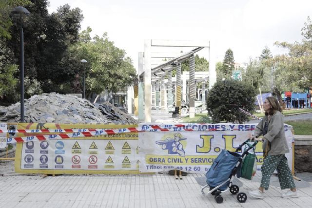 Arrancan las obras de remodelación para mejorar la accesibilidad del Parque de los Juncos