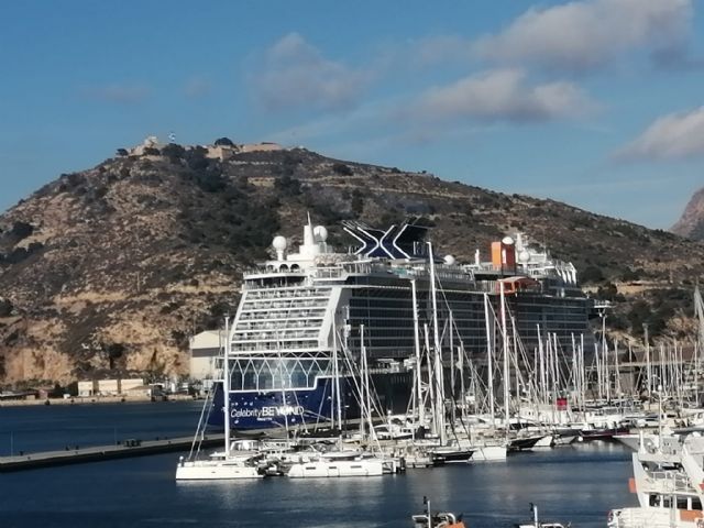 El crucero Celebrity Beyond realiza su primera visita al Puerto de Cartagena