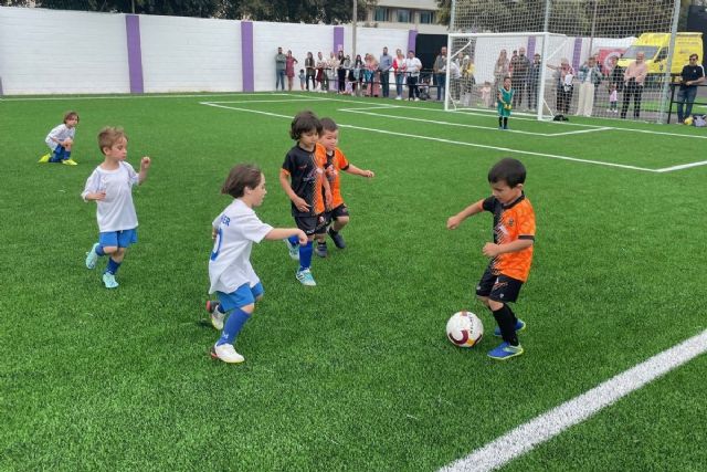 E.F. Santa Ana, E.F. San Ginés 82, A.D. Codelpa La Palma, Evangélico F.C. y E.F. Torre Pacheco cerca del ´play off´ al título de infantil F11