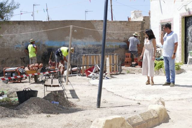 Comienza la remodelación de la plaza Sebastián Gómez, en Los Mateos