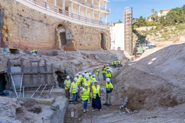 El Anfiteatro Romano de Cartagena será visitable el próximo verano