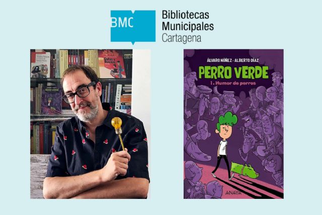 Álvaro Núñez protagoniza esta semana los Encuentros con Autor en las bibliotecas de Cartagena