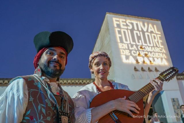 La Palma se engalana con el Festival Nacional de Folclore en la Comarca de Cartagena