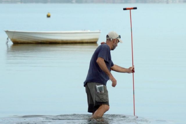 Comienza el trabajo de campo para el proyecto de retirada de fangos del Mar Menor