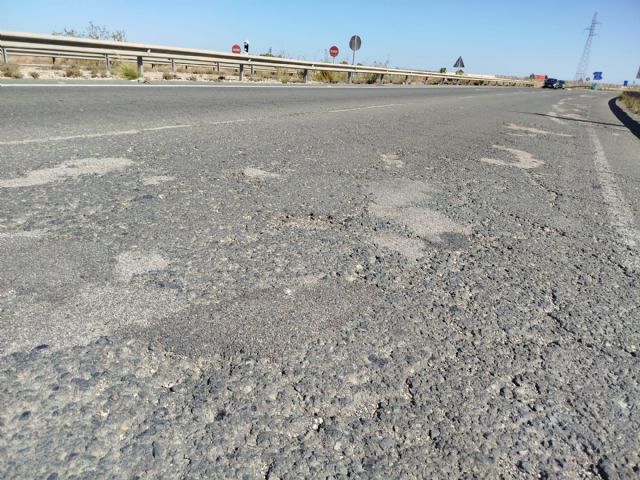 El PCAN exige a la Comunidad la culminación del arreglo de la carretera de La Aljorra