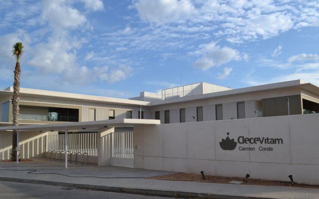 El nuevo centro residencial Clece Vitam Carmen Conde de Cartagena equipa sus instalaciones para su apertura