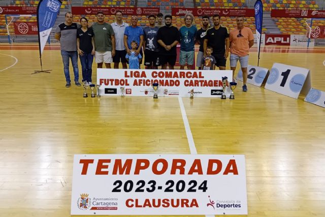 La liga comarcal de fútbol sala de Cartagena clausura la temporada