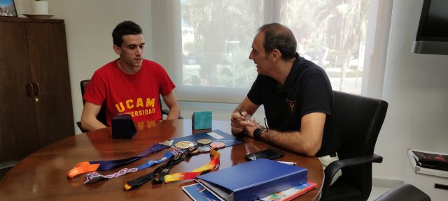 Mariano García comienza un nuevo curso en UCAM Cartagena tras ganar el Europeo