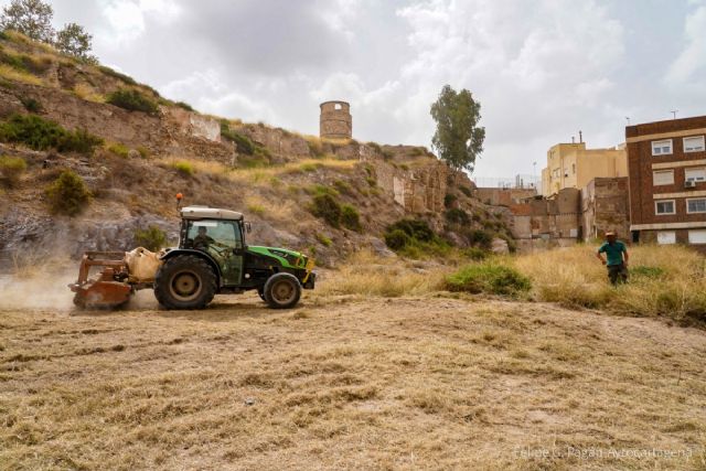 Continúan las labores de conservación preventiva de los yacimientos arqueológicos en la Morería