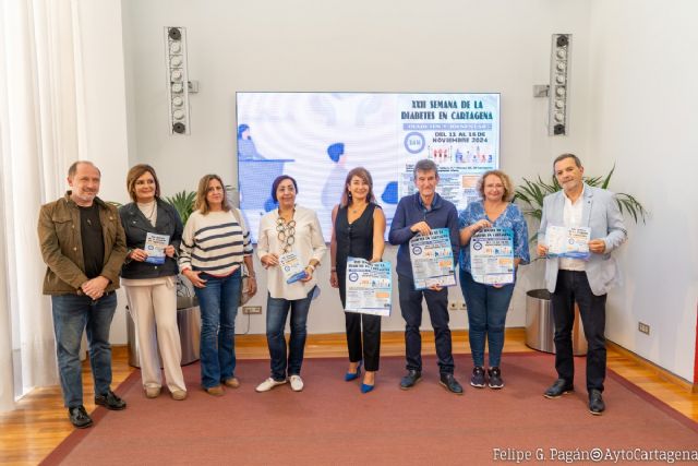 SODICAR celebra la Semana de Diabetes en Cartagena con conferencias y una marcha solidaria