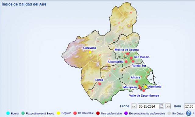 Superado el Umbral de Información por partículas en La Aljorra