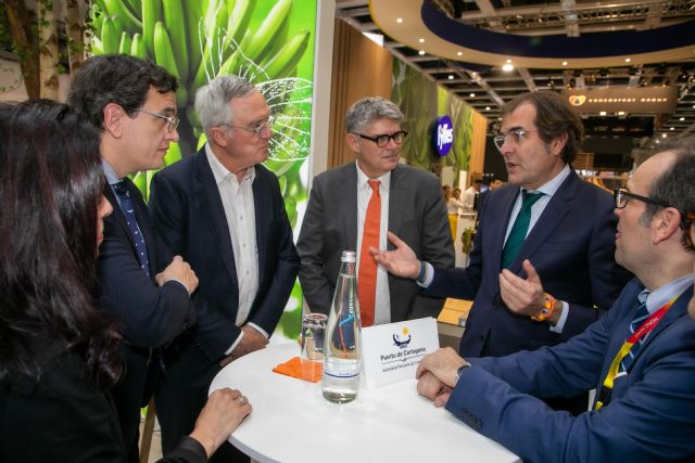 El Puerto de Cartagena potencia en Fruit Logística sus conexiones marítimas para la exportación hortofrutícola