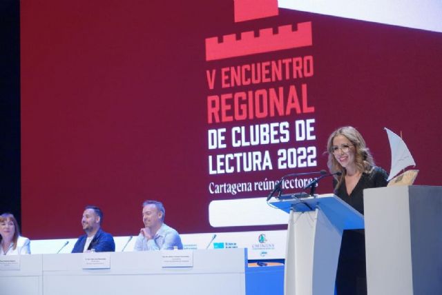 Más de 200 personas se dieron cita en el V Encuentro Regional de Clubes de Lectura que se celebró en Cartagena