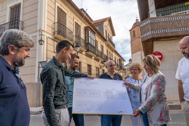 La primera fase de la rehabilitación de la casa Rubio de El Algar comenzará con la reparación de las cubiertas de la planta primera