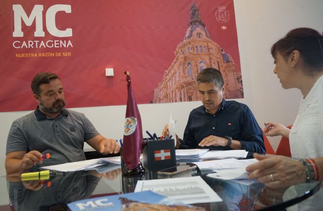 MC presentará en el Pleno más de cincuenta iniciativas con objeto de hacer avanzar a Cartagena, mientras controla los desmanes del PP