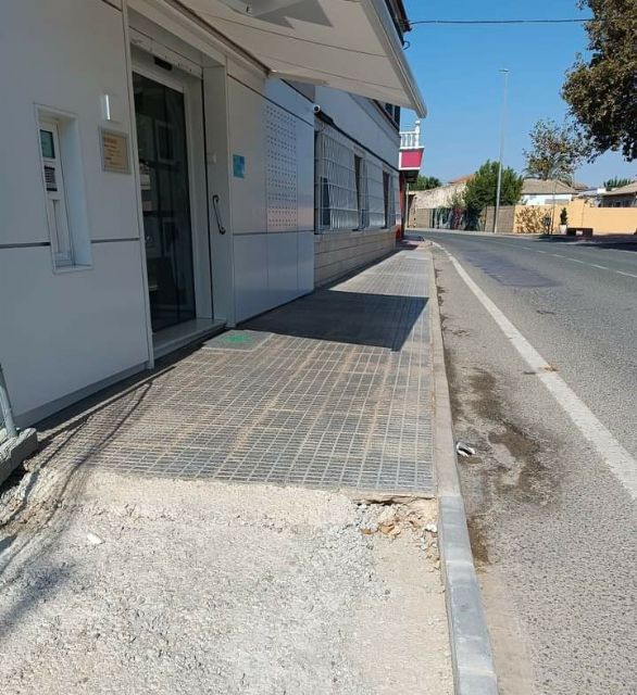 Sí Cartagena denuncia que la obra de acondicionamiento de la calle don José Marcos de la Palma lleva tres meses parada