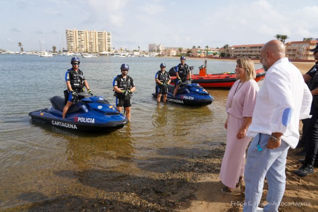 Un mayor despliegue policial permite un verano con menos incidencias en las zonas de costa