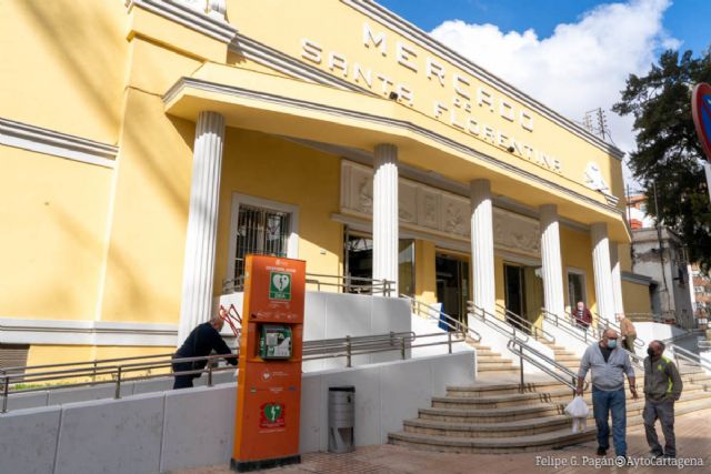 El Mercado de Santa Florentina cierra este sábado por fiesta nacional