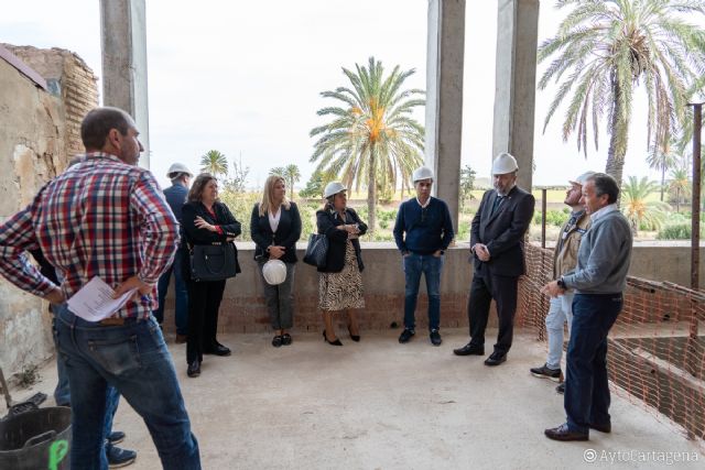 Los grupos municipales conocen los avances de la restauración del monasterio de San Ginés de la Jara