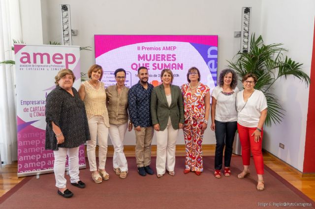 Cartagena Piensa, entre los galardonados de los II Premios AMEP Mujeres que Suman