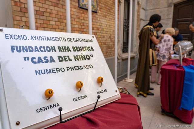 Casa del Niño y Carthagineses y Romanos celebran el 25 aniversario de su Sorteo Extraordinario