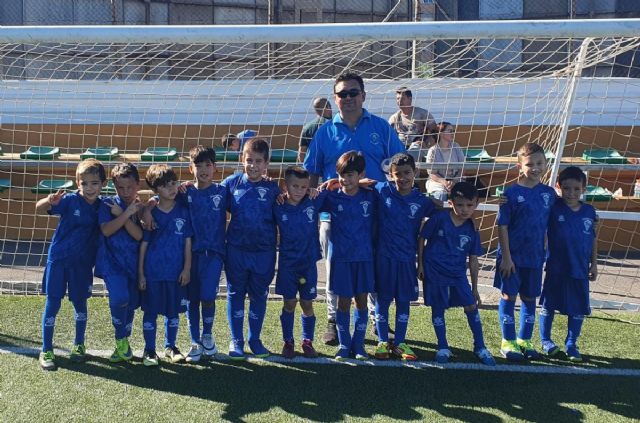 E.F. Narval, Nueva Cartagena F.C. y Fútbol Club Cartagena se situán en cabeza de prebenjamines 'B'