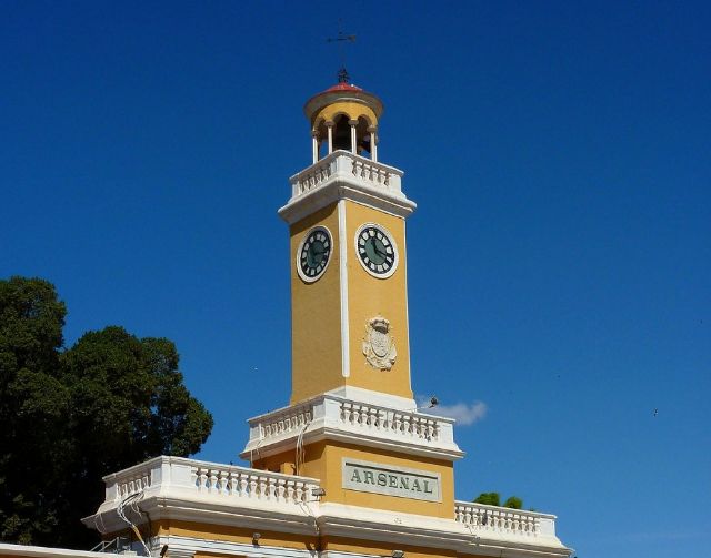 Entrada libre al Arsenal Militar de Cartagena este sábado para el concierto del centenario del monumento a los Héroes de Cavite y Santiago de Cuba