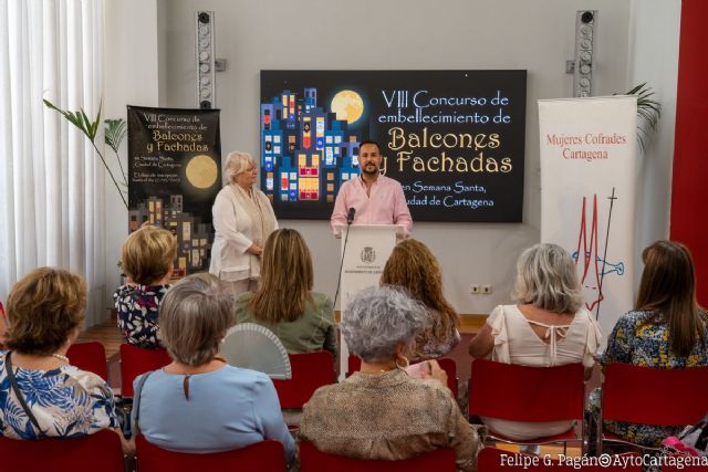 ´Silencio´ gana el VIII Concurso de Embellecimiento de Balcones y Fachadas de Semana Santa