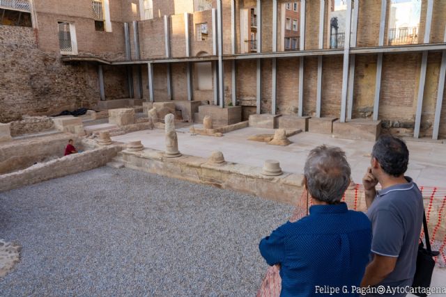 El inicio de las visitas al Pórtico del Teatro Romano centra la agenda del fin de semana en Cartagena