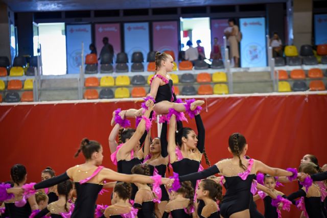 Las Escuelas de Gimnasia Rítmica de Cartagena jugarán este jueves en el Pabellón Wssell de Guimbarda