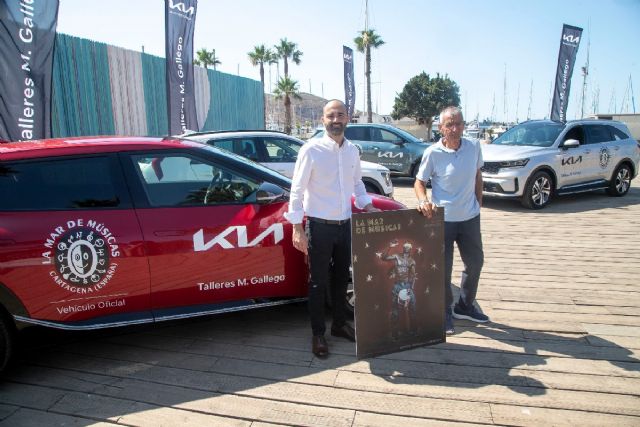 La Mar de Músicas ya rueda en los vehículos híbridos y eléctricos de KIA Talleres M. Gallego