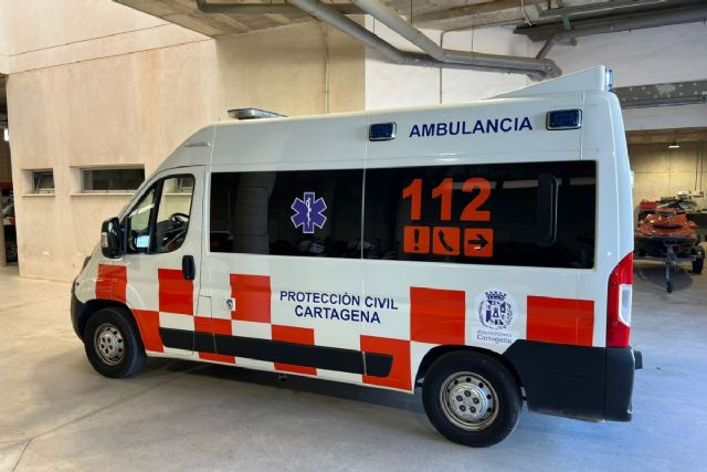 Protección Civil de Cartagena incorpora una nueva ambulancia