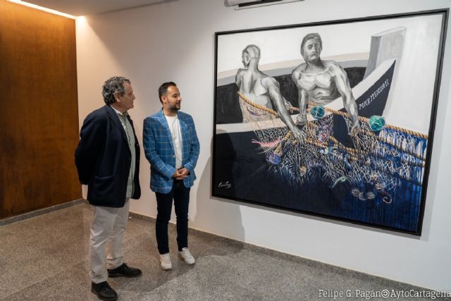 Enrique Navarro muestra su visión del Mar Menor en la sala Dora Catarineu