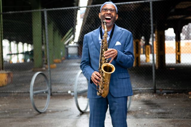 El saxofonista Kenny Garrett y el renovador del flamenco jazz Chico Pérez en el Cartagena Jazz Festival