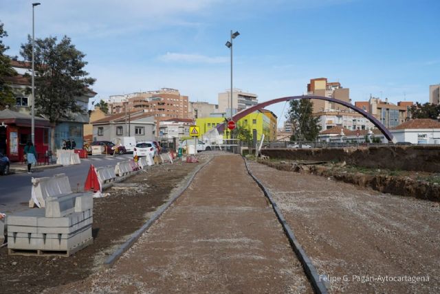 El Ayuntamiento refuerza el firme de la vía ciclable en la tercera fase del proyecto Espacio Algameca