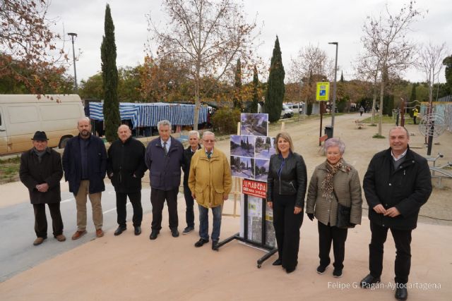 La tercera fase de la Vía Verde de Barrio Peral completará 2 km de senda ciclable entre Víctor Beltrí y Los Barreros