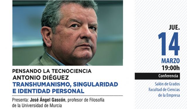 Cartagena Piensa trata este jueves sobre transhumanismo e identidad personal