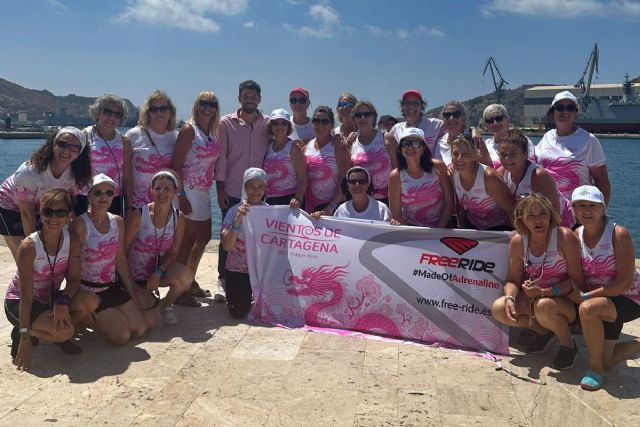 Victorias locales en el Festival Nacional de Barco Dragón Supersprint celebrado en Cartagena