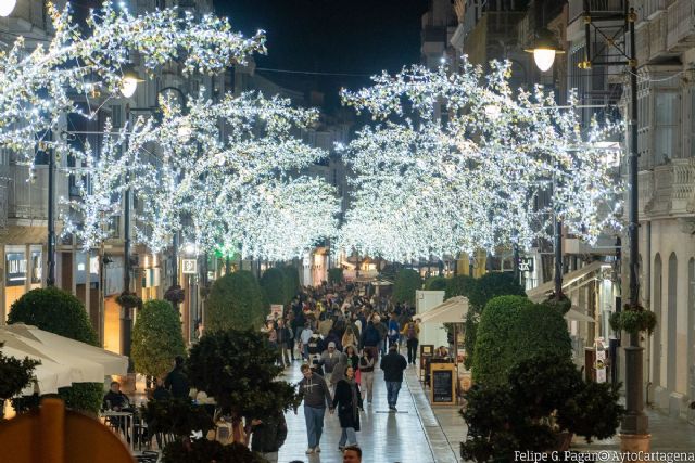 Cartagena invertirá en alumbrado navideño un 50% más para ampliar elementos y ubicaciones