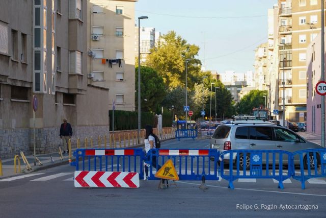 Finalizan las obras de reparación del colector de Alfonso X