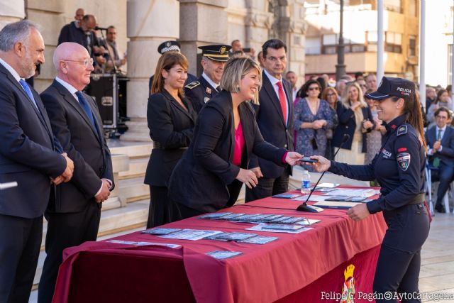 La Policía Local de Cartagena estará por primera vez al 100% de su plantilla con la convocatoria en 2024 de 30 nuevas plazas